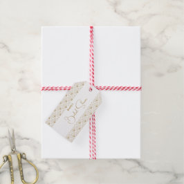 Elegant Japanese Bridal Shower Geschenkanhänger