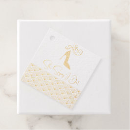 Elegant Japanese Bridal Shower Geschenkanhänger