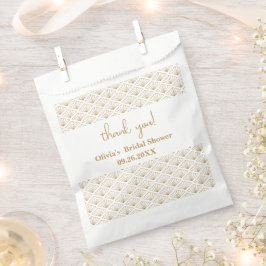Elegant Japanese Bridal Shower Geschenktütchen