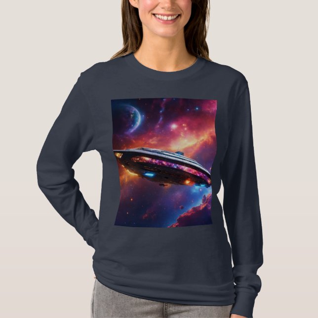 Elegant Jellyfish T - Shirt Design (Vorderseite)