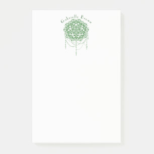 elegant Jeweled Zen Mandala Post-it Klebezettel