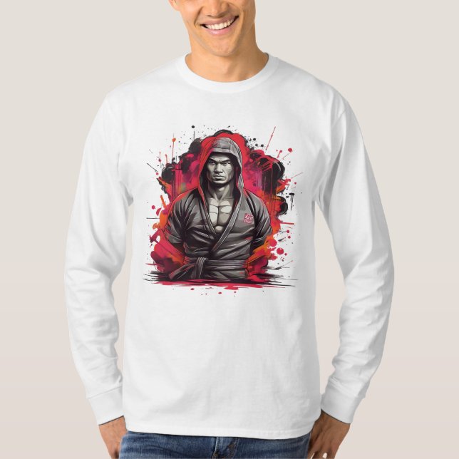 Elegant Jiu Jitsu T-Shirt (Vorderseite)