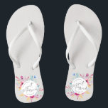 Elegant Just Married Wedding | Flip Flops<br><div class="desc">Für weitere Anpassungen klicken Sie bitte auf die Schaltfläche "Anpassen" und verwenden Sie unser Designwerkzeug, um diese Vorlage zu ändern. Wenn die Optionen verfügbar sind, können Sie Text und Bild ändern, indem Sie einfach auf "Text oder Bild hier bearbeiten/entfernen" klicken und Ihr eigenes Bild hinzufügen. Wenn Sie dieses Design einem...</div>