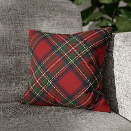 Elegant Kariert Rustic Clan Stewart Tartan Kissen