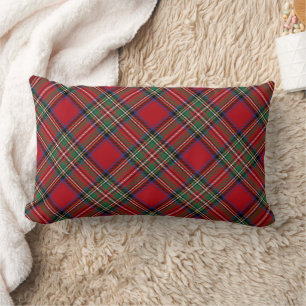 Elegant Kariert Rustic Clan Stewart Tartan Lendenkissen
