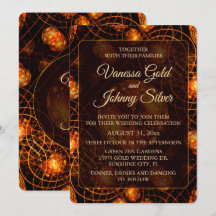 Elegant Klassisch Boho Modern Gold #901 Hochzeit