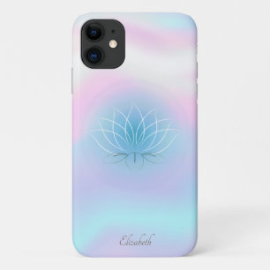 Elegant Klassisch Lotus Holografisch Case-Mate iPhone Hülle