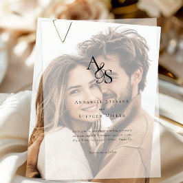 Elegant, klassisch, Monogramm, Hochzeit