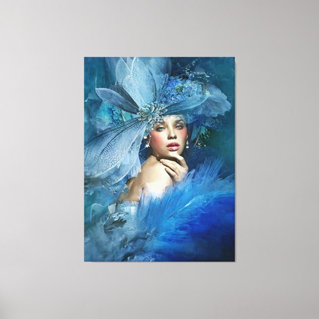 Elegant Lady Leinwanddruck (Vorderseite)