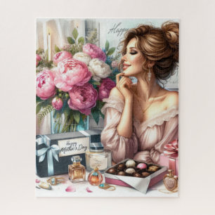 Elegant Lady Mother's Day Gift 520 Piece Puzzle