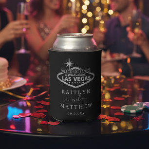 Elegant Las Vegas Hochzeit in Urlaubsort Gefallen Dosenkühler