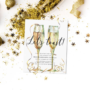 Elegant Lassend Toast New Year Party Budget