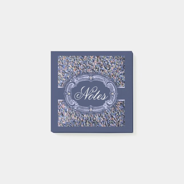 Elegant Lavender Buds Postit Notes Post-it Klebezettel (Vorderseite)