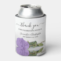 Elegant Lavender Lila Rose Hochzeit Vielen Dank