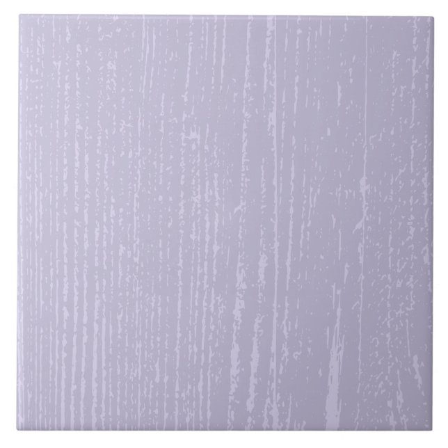 Elegant Lavender Wood Grain Fliese (Vorderseite)