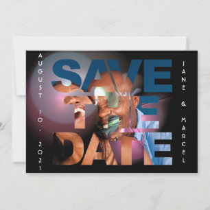 Elegant Lens Flare Wedding Foto Save the Date