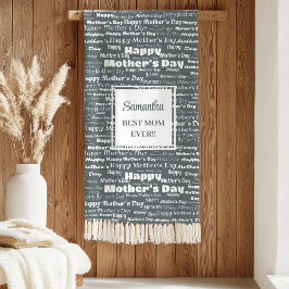 Elegant Lettering Happy Mother’s Day Gift Grandma Sherpadecke
