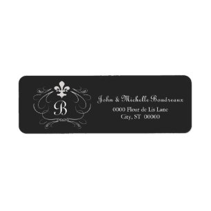 Elegant Lilie Monogram