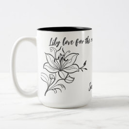 Elegant Lily Mother's Day Tasse Gift