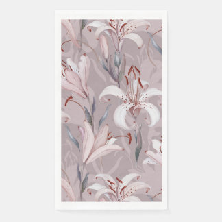Elegant Lily Paper Gästetuch Serviette
