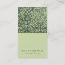 ELEGANT LIME GREEN BLACK DAMASK FLORAL PATTERN