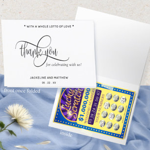 Elegant Lottery Ticket Fvor Card Holder