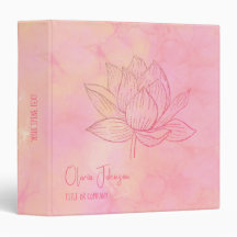 Elegant Lotus Blume Illustration - Personalisiert