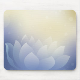 Elegant Lotus Blume Mouse Pad Mousepad
