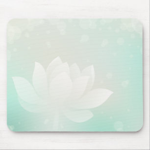 Elegant Lotus Blume Mouse Pad Mousepad