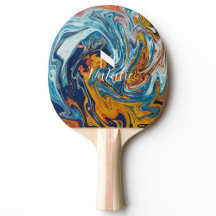 Elegant Luxury Blue Gold Monogram