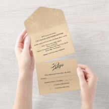 Elegant Luxury Gold Marbled Wedding