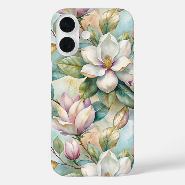 Elegant Magnolias Case-Mate iPhone Hülle (Rückseite)
