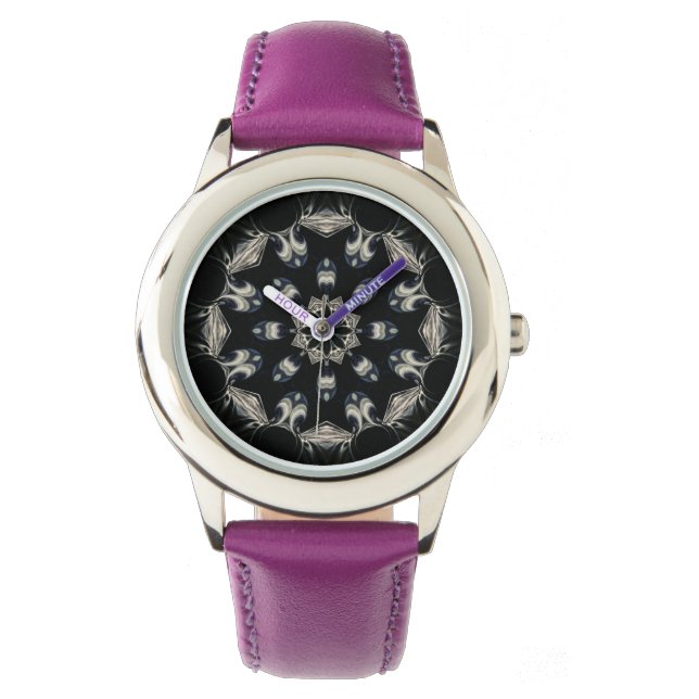 elegant Mandala Armbanduhr (Vorderseite)