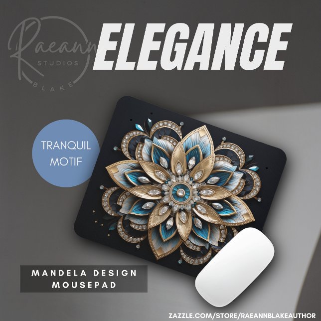 Elegant Mandala Design Mousepad (Von Creator hochgeladen)
