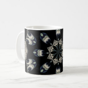 elegant Mandala Kaffeetasse