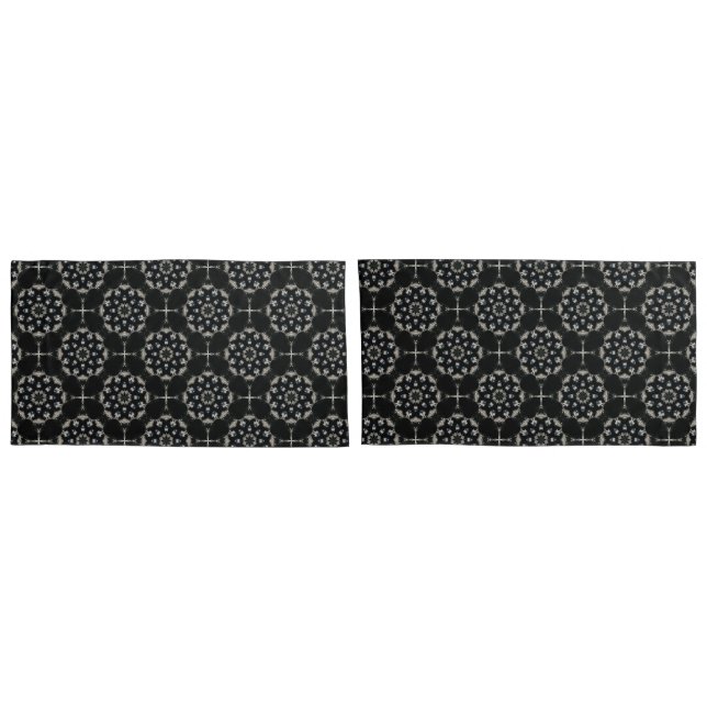 elegant Mandala Kissenbezug (Rückseite-Set)