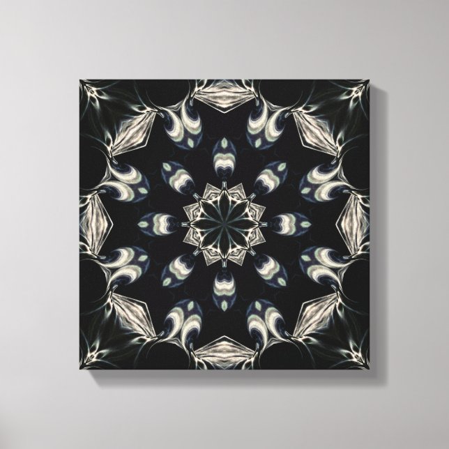 elegant Mandala Leinwanddruck (Vorderseite)