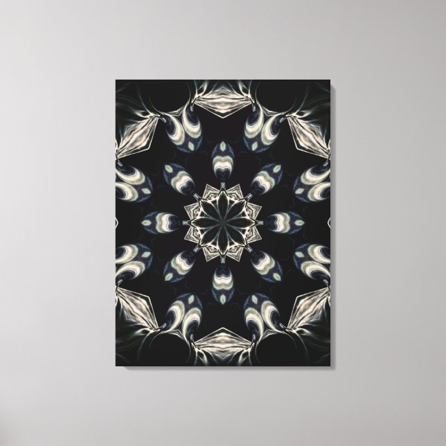 elegant Mandala Leinwanddruck (Vorderseite)