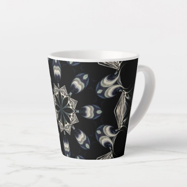 elegant Mandala Milchtasse (Rechte Ecke)