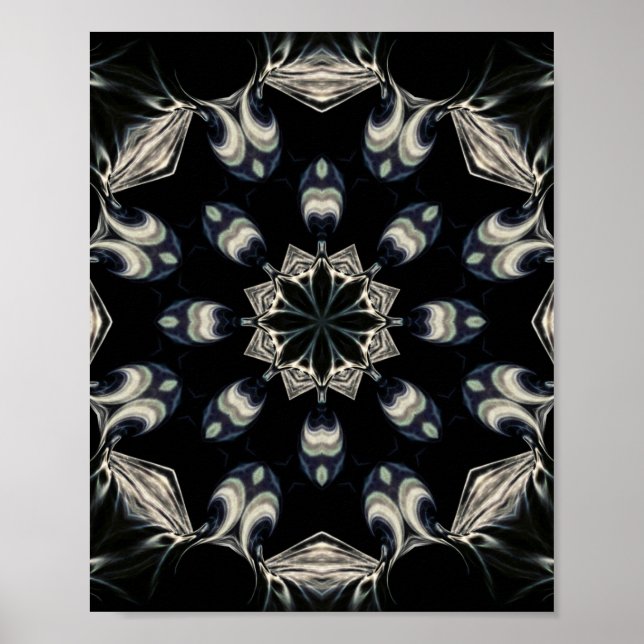 elegant Mandala Poster (Vorne)