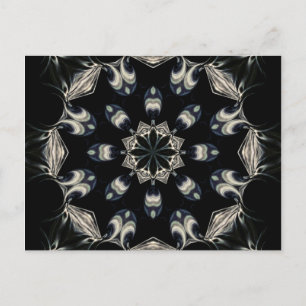 elegant Mandala Postkarte