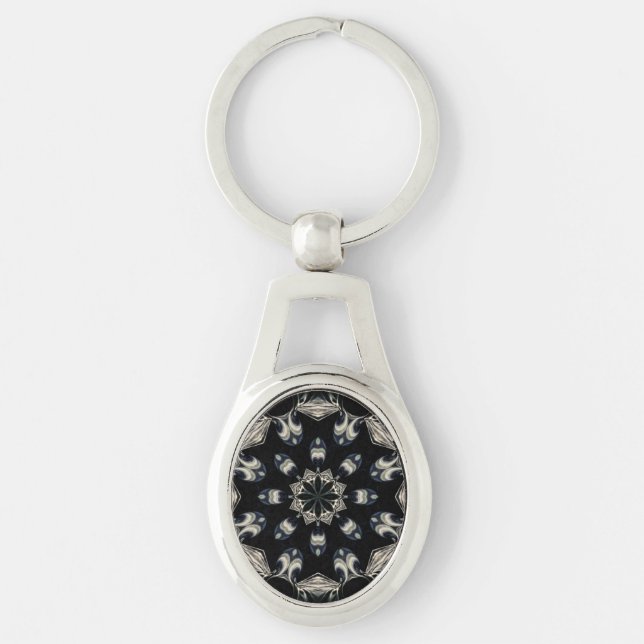 elegant Mandala Schlüsselanhänger (Vorderseite)
