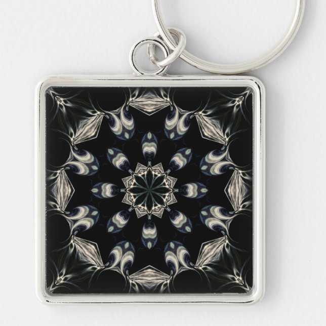 elegant Mandala Schlüsselanhänger (Vorne)