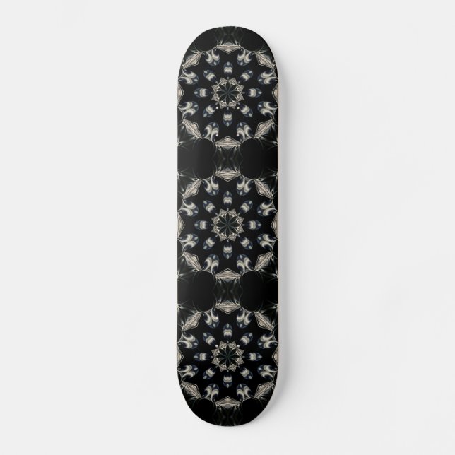 elegant Mandala Skateboard (Vorderseite)