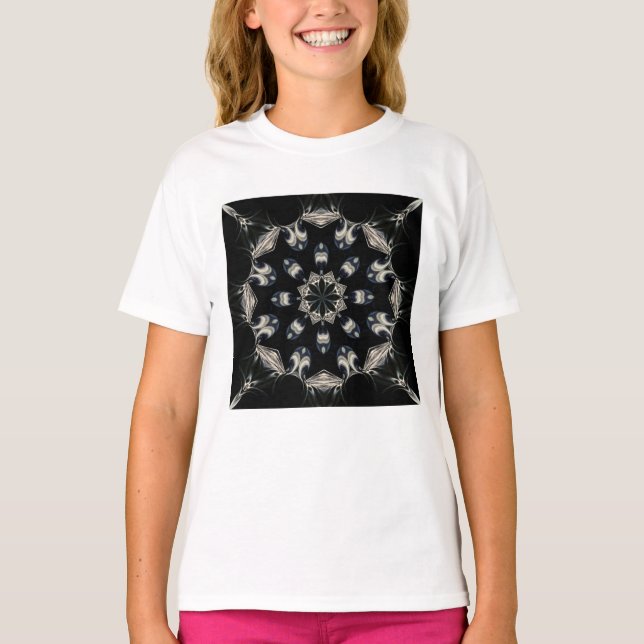 elegant Mandala T-Shirt (Vorderseite)