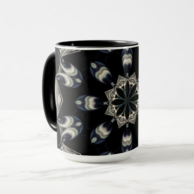 elegant Mandala Tasse (Vorderseite Links)