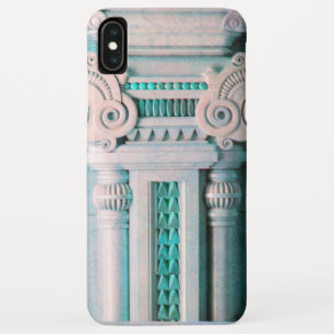 ELEGANT MARBLE COLUMN, PINK BLUE INNENDESIGN Case-Mate iPhone HÜLLE