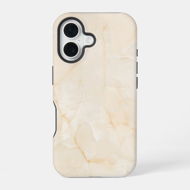 Elegant Marble iPhone 16 Hülle (Rückseite)