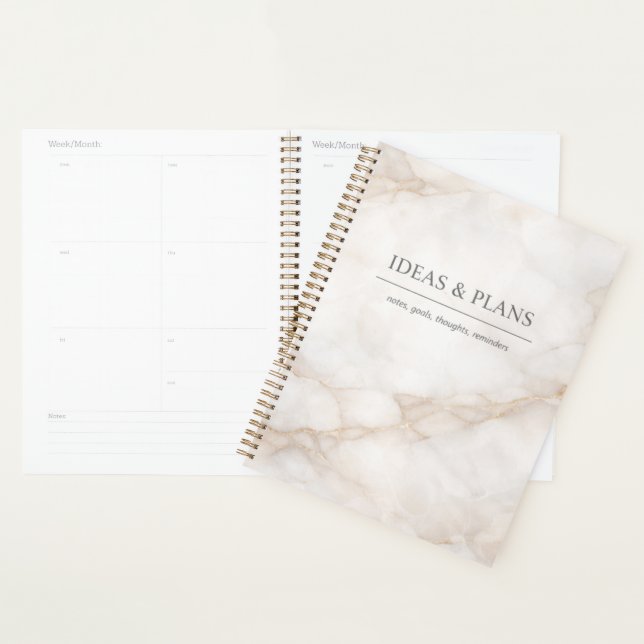 Elegant Marble Notebook for Notes and Journaling Planer (Anzeige)