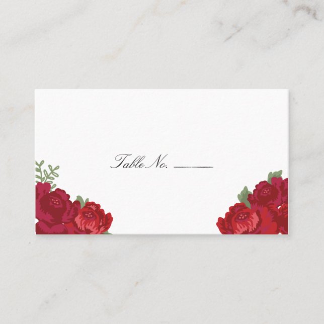Elegant Mason Jar Guest Escort Cards Platzkarte (Vorderseite)